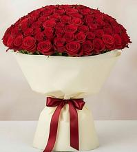 Букет 101 Красная роза Милано в Богдановиче Свердловская область