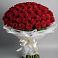 Букет 101 Красная роза Блэк Мэджик в Богдановиче Свердловская область
