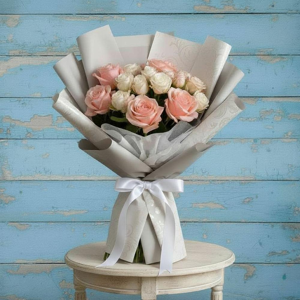 Букет цветов из: Розы в Богдановиче Свердловская область