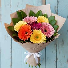 Букет цветов из:  Герберы #REPLACE_PRED# Богдановиче Свердловская область