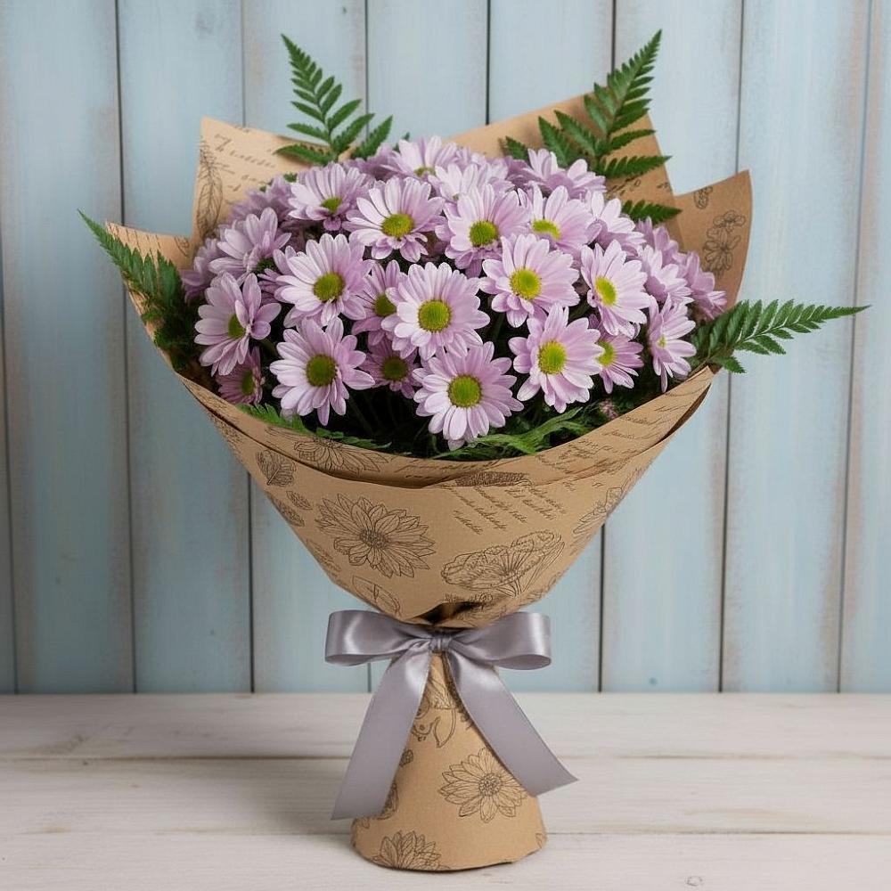 Букет цветов из: Хризантемы в Богдановиче Свердловская область
