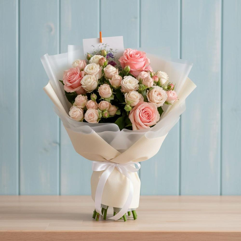 Букет цветов из: Розы в Богдановиче Свердловская область