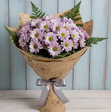 Букет цветов из:  Хризантемы в Богдановиче Свердловская область