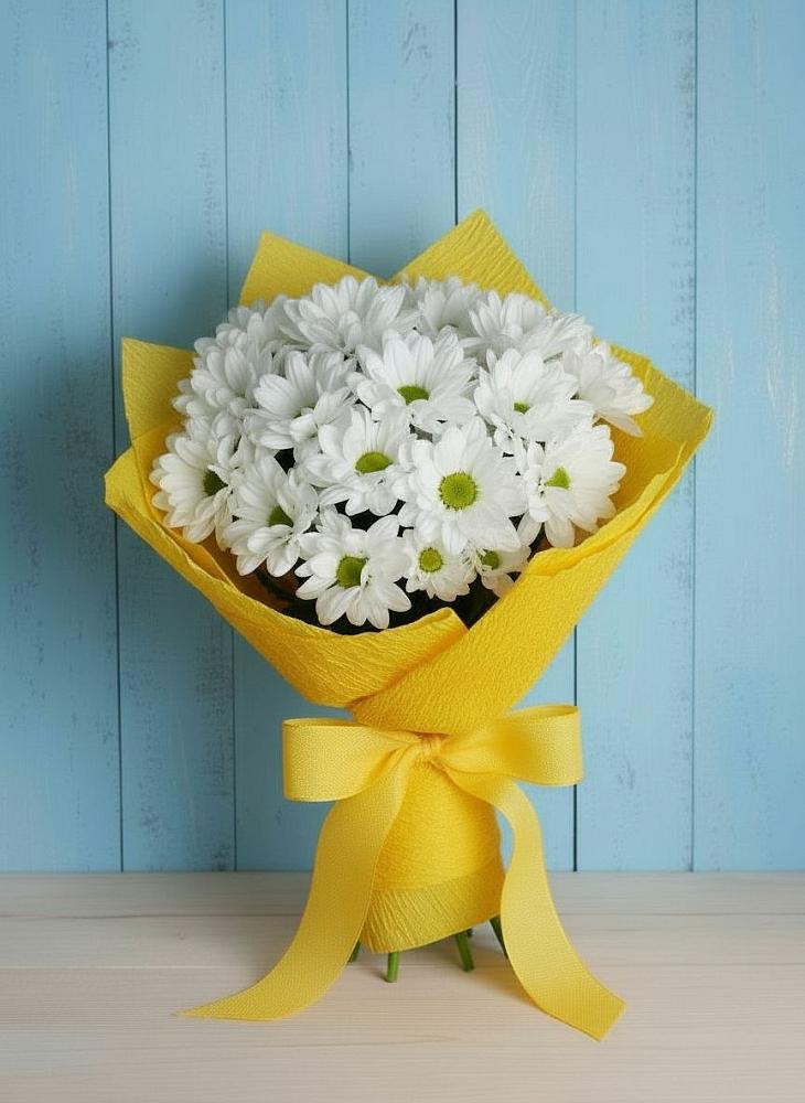 Букет цветов из: Хризантемы в Богдановиче Свердловская область