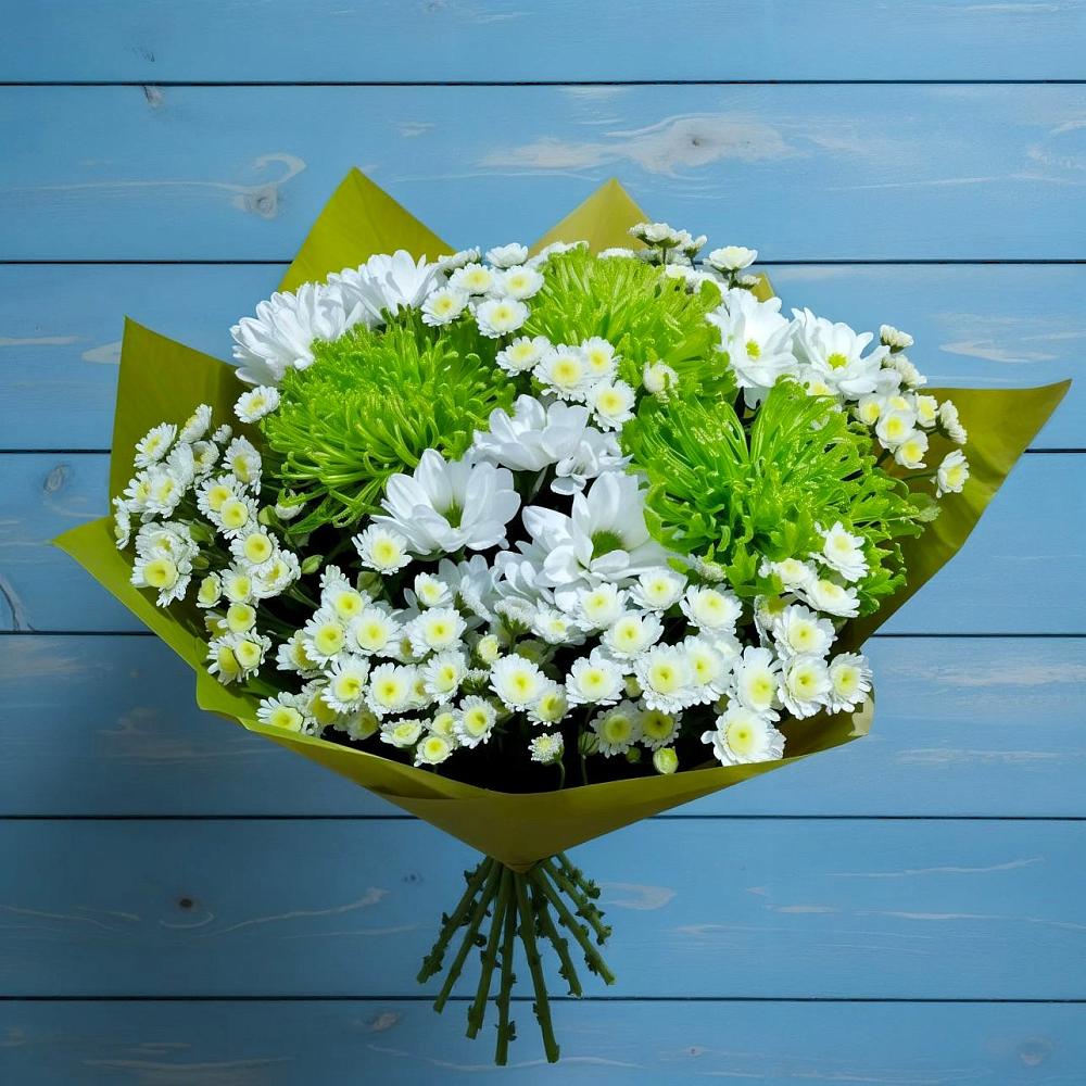Букет цветов из: Хризантемы в Богдановиче Свердловская область