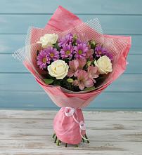 Букет цветов из:  Герберы в Богдановиче Свердловская область