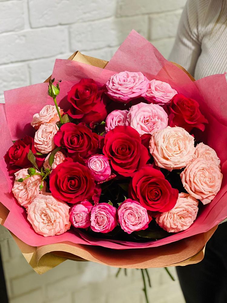 Букет цветов из: Розы в Богдановиче Свердловская область