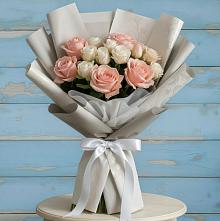 Букет цветов из:  Розы #REPLACE_PRED# Богдановиче Свердловская область