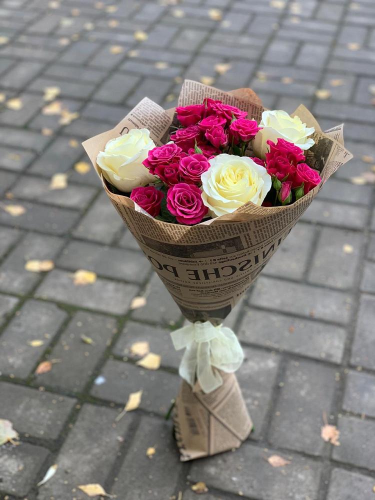 Букет цветов из: Розы в Богдановиче Свердловская область