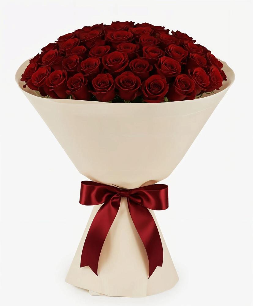 Букет 101 Бордовая роза Блэк Бакарра в Богдановиче Свердловская область