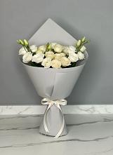 Букет цветов из:  Розы и Лизиантусы #REPLACE_PRED# Богдановиче Свердловская область